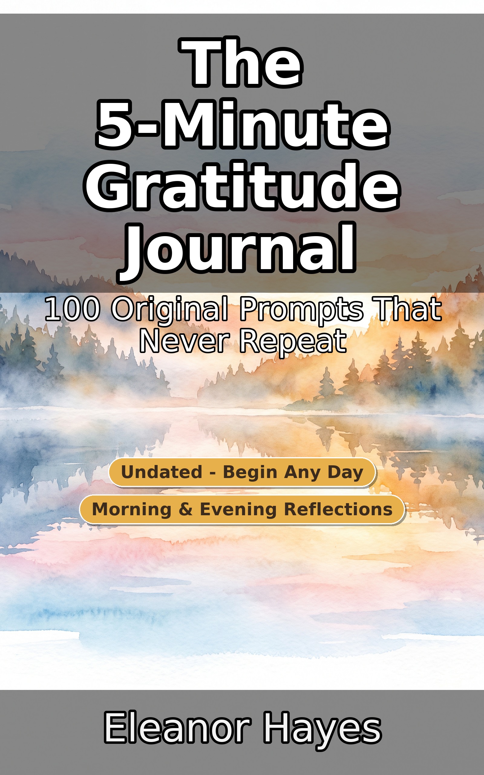 Cover of The 5-Minute Gratitude Journal